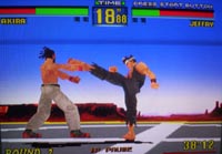 une photo d'Ã©cran de Virtua Fighter Remix sur Sega Saturn